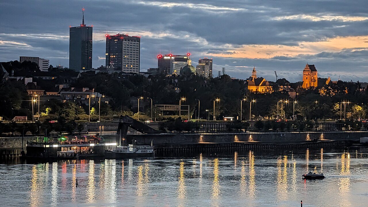 Panorama nad Wisłą — Warszawa